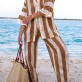 Amelia | Set Rayat Elegant și Confortabil