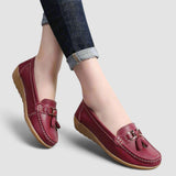 Adeltraut | Mocasi din piele confortabili, lucrati manual