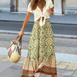 Aura – Fustă Lungă Boho Elegantă Hily