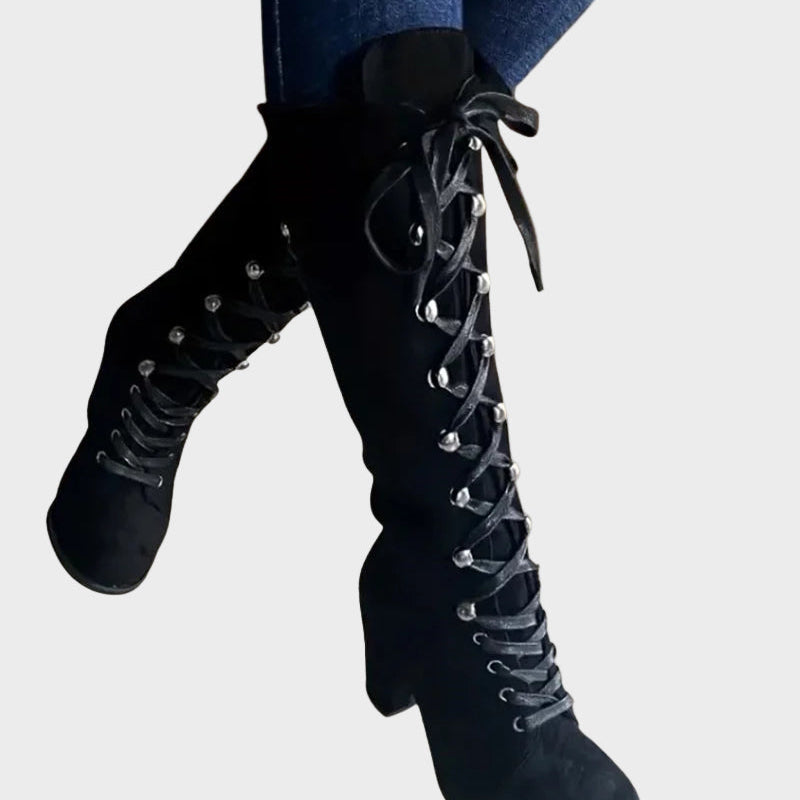 Asmita - Cizme Din Piele întoarsă