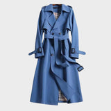 Amoura - Trench Coat cu Curea, Clasic și Elegant