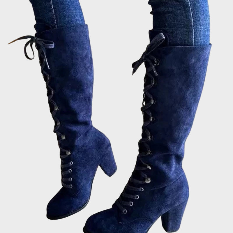 Asmita - Cizme Din Piele întoarsă