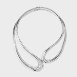 Irina – Colier asimetric cu design sculptural