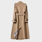 Amoura - Trench Coat cu Curea, Clasic și Elegant