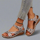 Ilona | Sandale din materiale premium, lucrate manual, cu toc