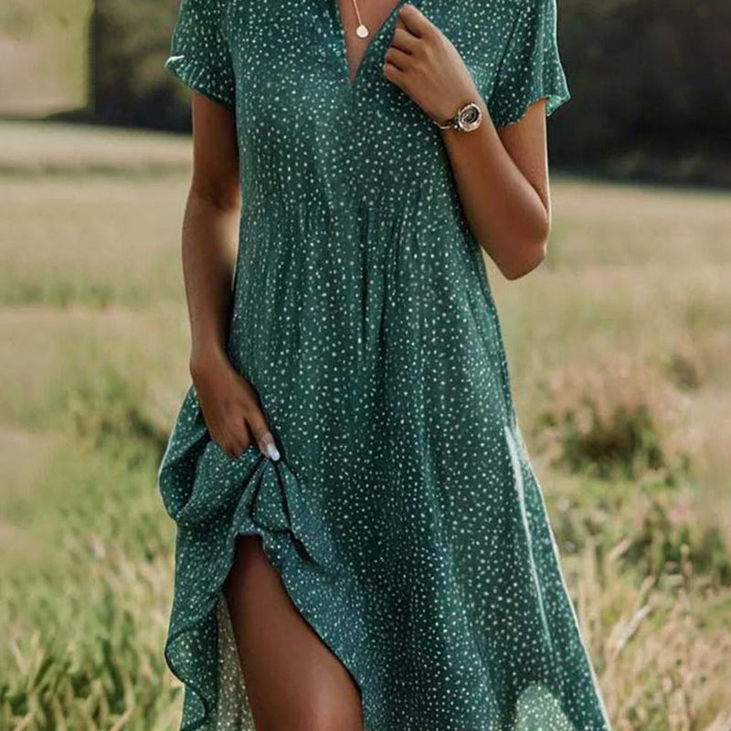 Yara™ | Rochie Vaporoasă cu Puncte