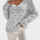 Chryselda - Pulover Casual Cu Mâneci