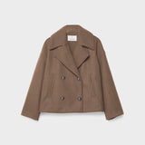 Stella – Blazer de Damă Elegant Cropped cu Rever Ascuțit