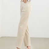 Pantaloni Casual Cu Talie Înaltă