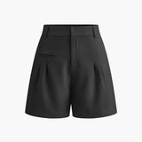 Shorturi Semi-Transparente cu Talie Medie Fără Curea