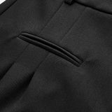 Shorturi Semi-Transparente cu Talie Medie Fără Curea