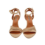 Keep in Touch beige suede sandals