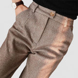 Lea | Pantaloni plisati pentru femei