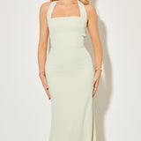 Sienna – Rochie Halter de Damă Elegantă Maxi Modern Muse