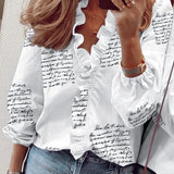 Enola | Bluză drăguță cu volane amuzante