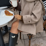 Camilla - Palton din lână oversized, atemporal