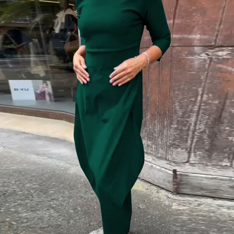 Annette – Rochie Damă Elegantă cu Buzunare și Croi Avantajos