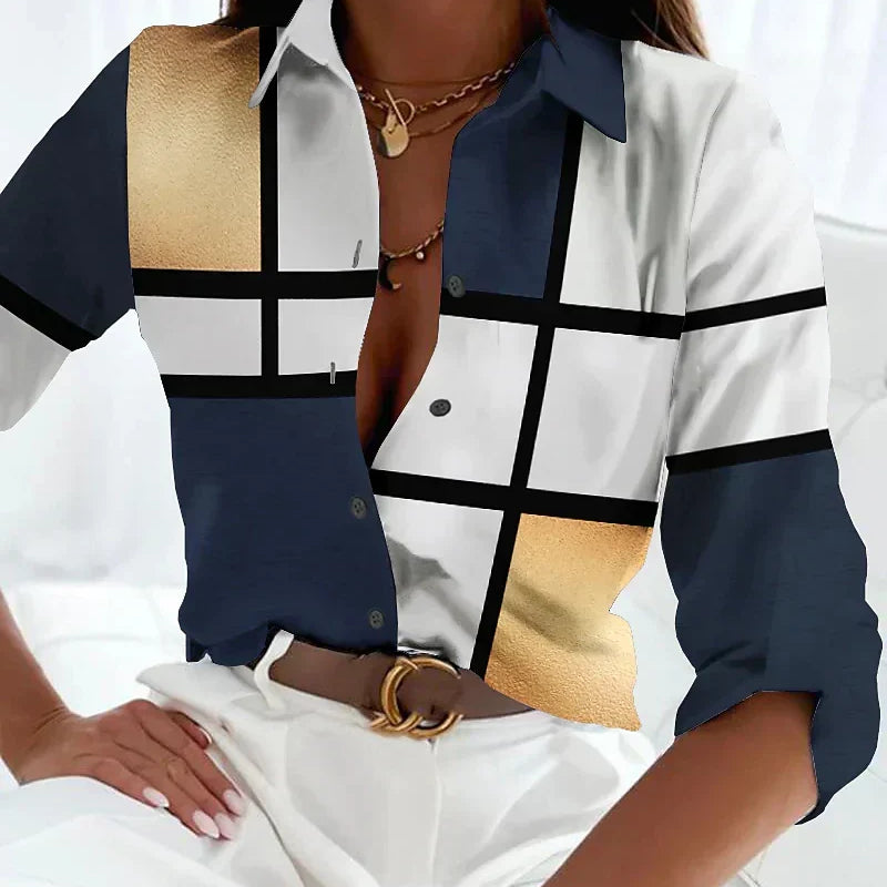 Viola | Bluză cu design contemporan