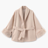 Grace – Palton de Damă Elegant din Blană Sintetică