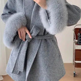 Grace – Palton de Damă Elegant din Blană Sintetică