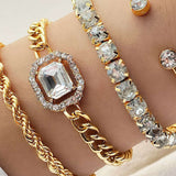 Larisa – Set de brățări cu detalii strălucitoare