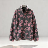 Carmen - Pulover cu imprimeu floral