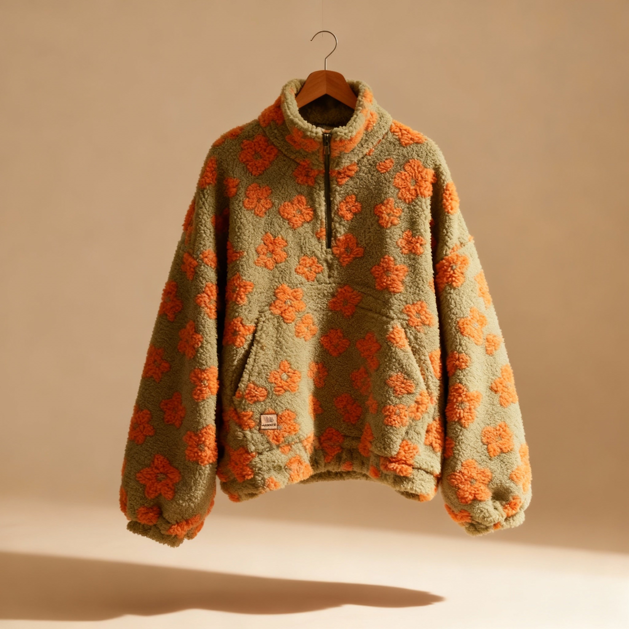 Carmen - Pulover cu imprimeu floral