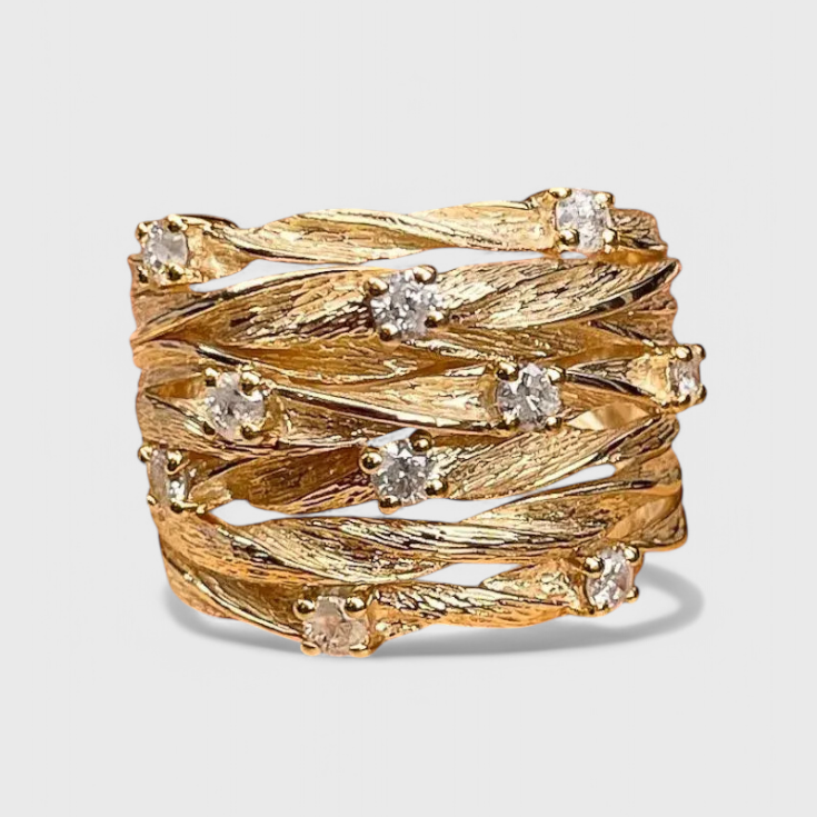 Andreea – Inel cu design texturat