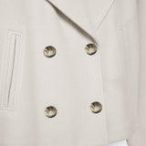 Stella – Blazer de Damă Elegant Cropped cu Rever Ascuțit