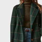 Beatrice - Palton din lână în carouri