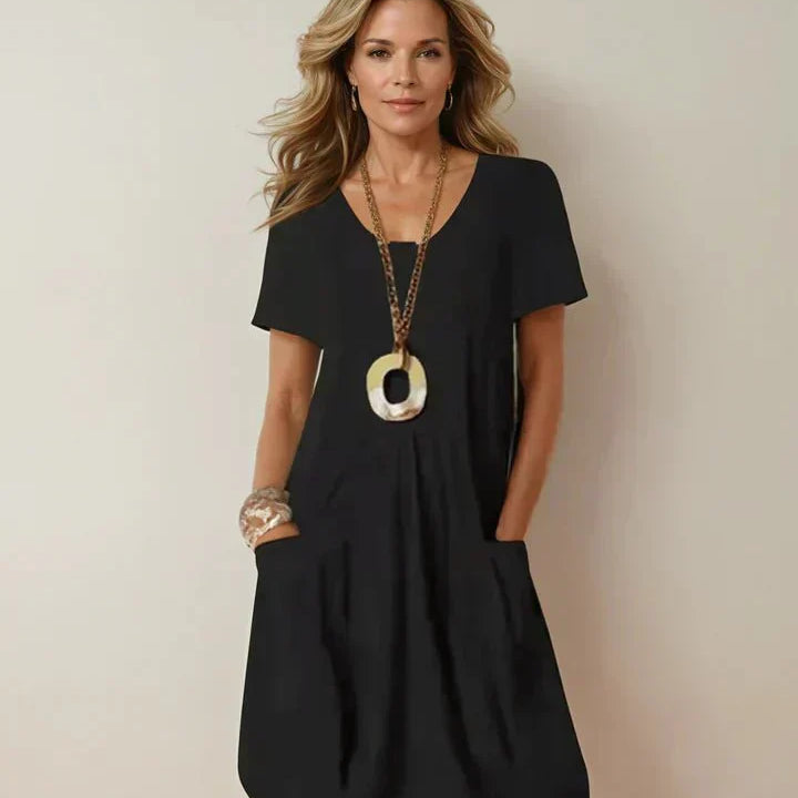 Anette – Rochie Damă Flow Lejeră Casual de Vară