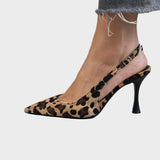 Ana - Pantofi cu Imprimeu Leopard