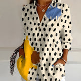 Avril | Bluză rafinată cu imprimeuri playful